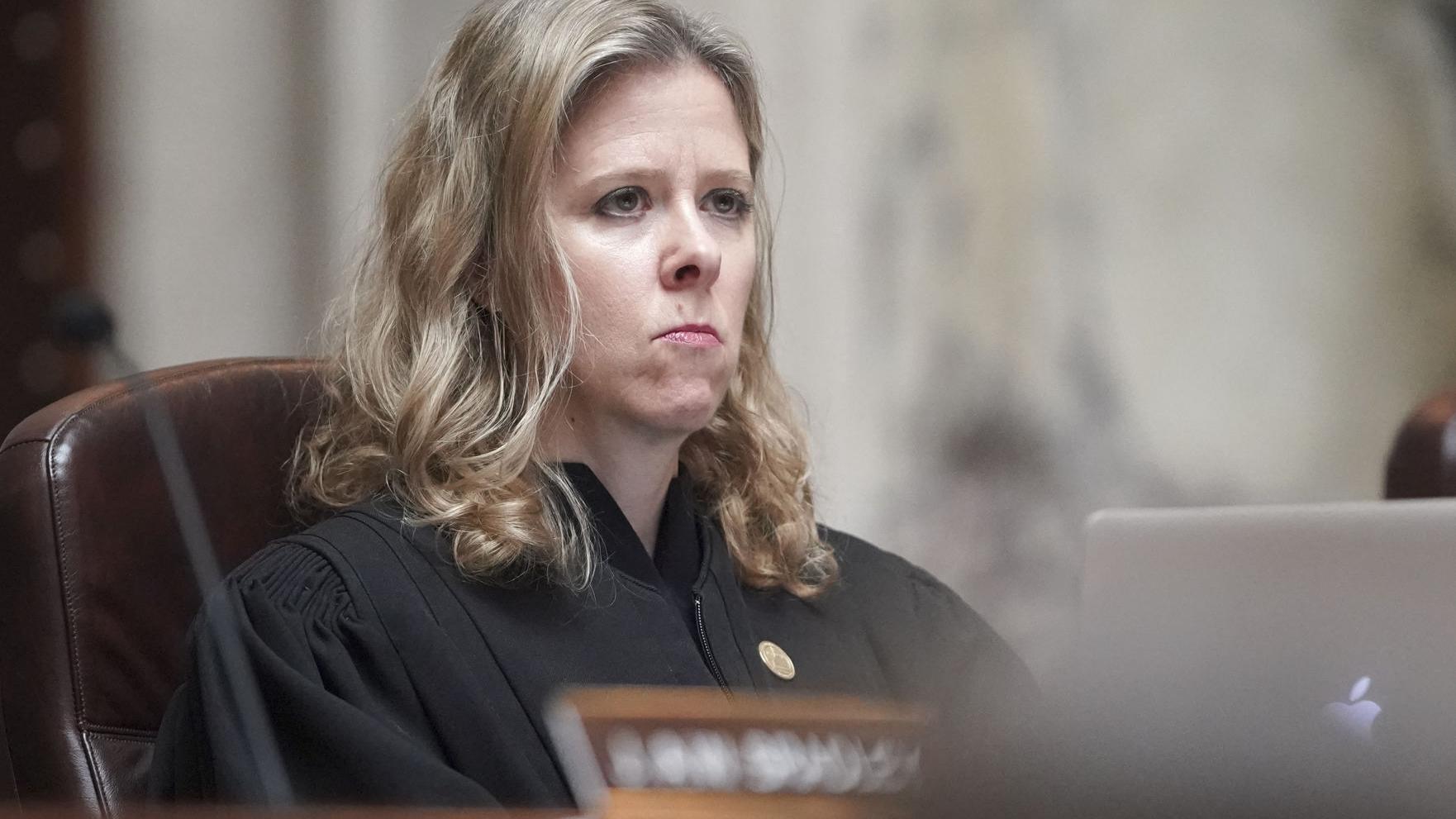 Conservative Justice Rebecca Bradley derides Janet Protasiewicz for not recusing from redistricting case